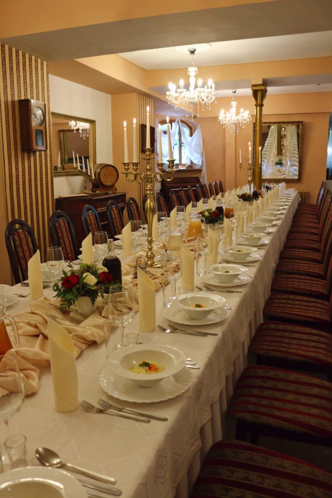 ポーランド披露宴テーブルの様子